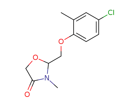 4-Oxazolidinone, 2-[(4-chloro-2-methylphenoxy)methyl]-3-methyl-