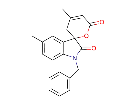 benzyl-4',5-dimethylspiro[indoline-3,2'-pyran]-2,6'(3'H)-dione