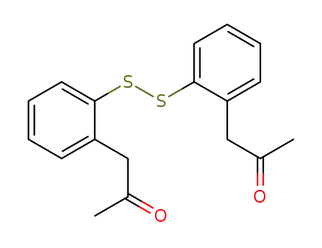 1-{2-[2-(2-Oxo-propyl)-phenyldisulfanyl]-phenyl}-propan-2-one