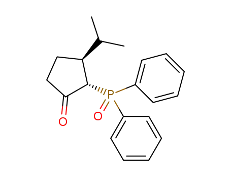 (2S,3S)-2-(diphenylphosphoryl)-3-isopropylcyclopentanone