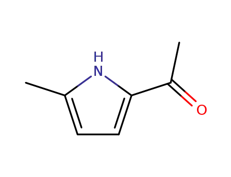 Molecular Structure of 6982-72-5 (Ethanone, 1-(5-methyl-1H-pyrrol-2-yl)-)