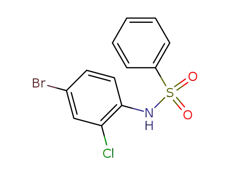 benzenesulfonic acid-(4-bromo-2-chloro-anilide)