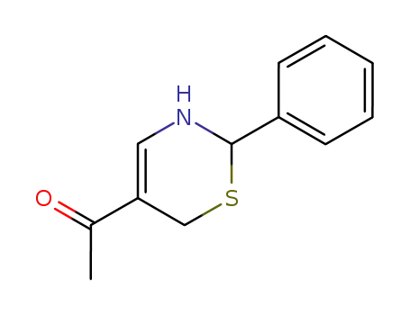 1-(2-Phenyl-3,6-dihydro-2H-1,3-thiazin-5-yl)ethan-1-one