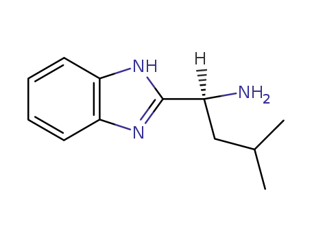 (S)-(-)-2-(a-(i-부틸)메탄아민)-1H-벤즈이미다졸, 분. 98% (S)-i-부-비마