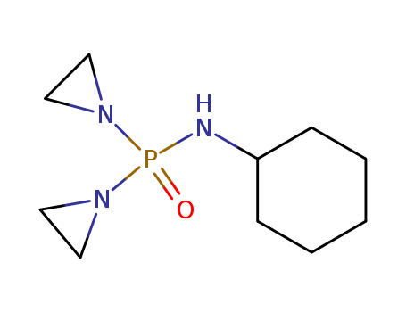 Phosphinic amide,P,P-bis(1-aziridinyl)-N-cyclohexyl- (6CI,7CI,8CI,9CI) cas  3054-20-4