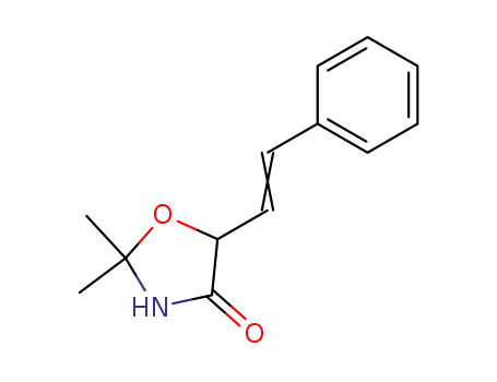 2,2-Dimethyl-5-styryl-4-oxazolidinone