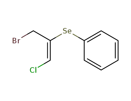 Molecular Structure of 87728-65-2 (Benzene, [[1-(bromomethyl)-2-chloroethenyl]seleno]-, (E)-)