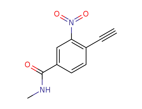 N-methyl-4-ethynyl-3-nitrobenzamide