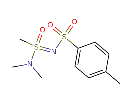 N-[(dimethylamino)methyloxido-λ<sup>6</sup>-sulfanylidene]-4-methylbenzenesulfonamide