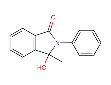 1H-Isoindol-1-one, 2,3-dihydro-3-hydroxy-3-methyl-2-phenyl-