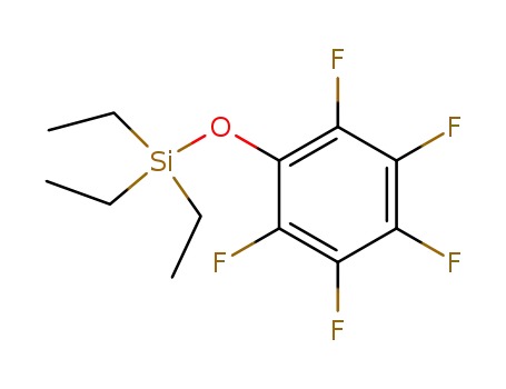 Triethyl-pentafluorophenyloxy-silane