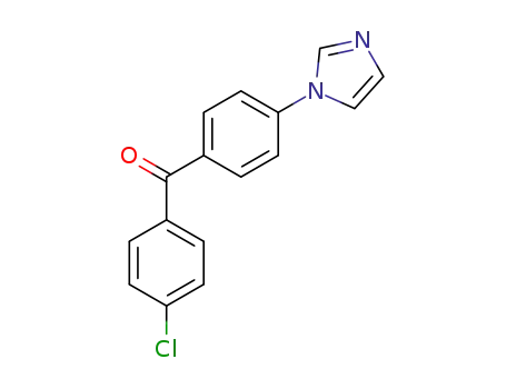 Molecular Structure of 122601-83-6 ((4-Chloro-phenyl)-(4-imidazol-1-yl-phenyl)-methanone)