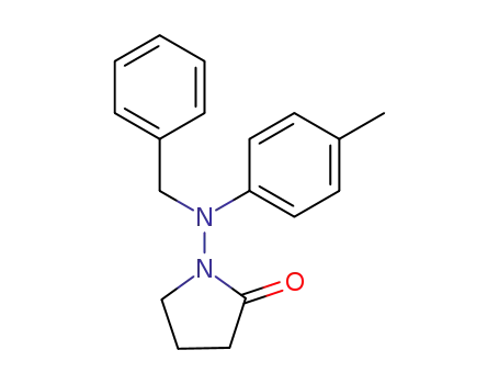 2-Pyrrolidinone, 1-[(4-methylphenyl)(phenylmethyl)amino]-