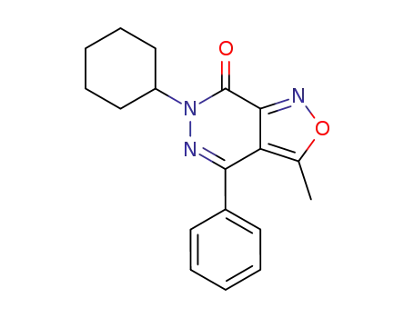 6-Cyclohexyl-3-methyl-4-phenyl-6H-isoxazolo[3,4-d]pyridazin-7-one