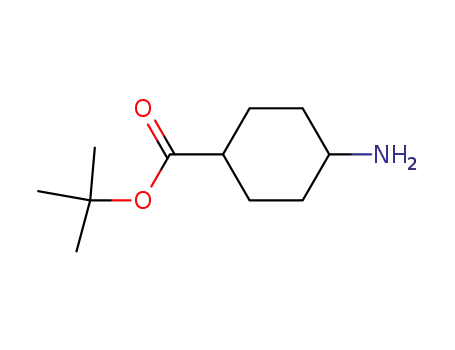 Molecular Structure of 124830-45-1 (tert-butyl 4-aminocyclohexanecarboxylate)