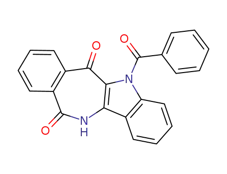 12-Benzoyl-5,12-dihydro-5,12-diaza-dibenzo[a,f]azulene-6,11-dione