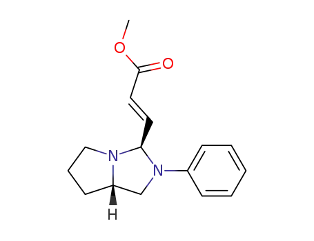 Methyl (E)-3-<(3R,7aS)-2-phenylperhydropyrrolo<1,2-c>imidazol-3-yl>propenoate