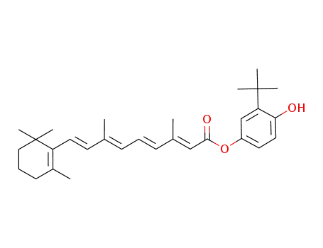 4-hydroxy-3-tert-butylphenyl retinoate