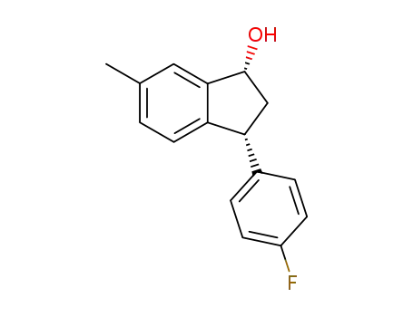 (1R,3R)-3-(4-Fluoro-phenyl)-6-methyl-indan-1-ol