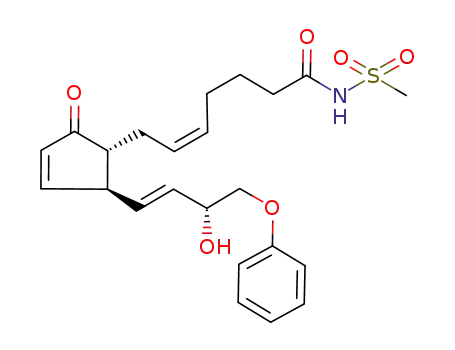 N-(methanesulfonyl)-16-phenoxy-ω-tetranor-PGA<sub>2</sub>-carboxamide