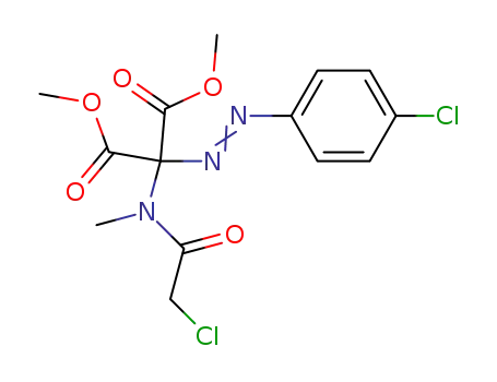 Dimethyl 2-(2-Chloro-N-methylacetamido)-2-(4-chlorophenylazo)malonate