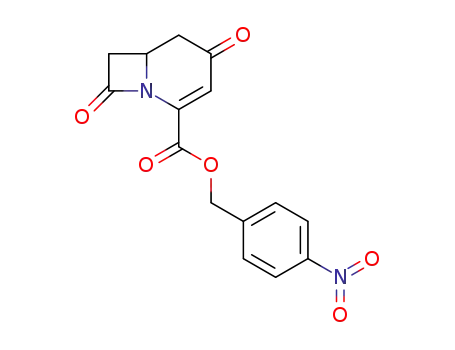 p-nitrobenzyl 1-carbadethia-2-oxocephem-4-carboxylate