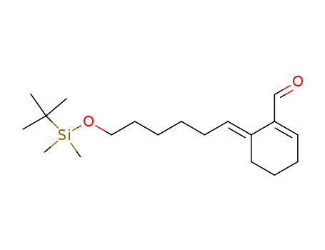 2-Formyl-3-<6-<(tert-butyldimethylsilyl)oxy>-1-hexylidene>-1-cyclohexene