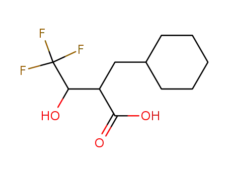 α-(2,2,2-trifluoro-1-hydroxyethyl)cyclohexanepropanoic acid