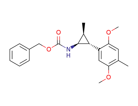 (1RS,2SR,3RS)-1-carbobenzoxamido-2-(2,5-dimethoxy-4-methylphenyl)-3-methylcyclopropane
