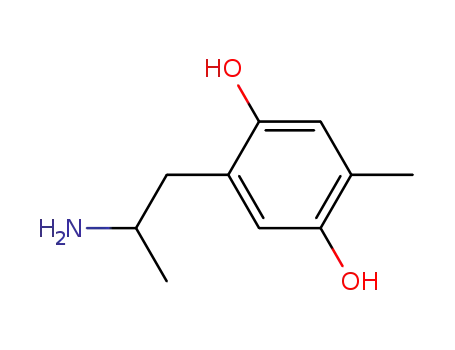 1-(2,5-디하이드록시-4-메틸페닐)-2-아미노프로판