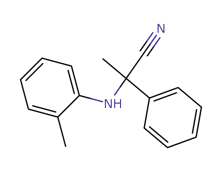 2-(2-tolylamino)-2-phenylpropanenitrile