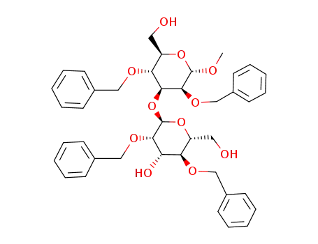 methyl 2,4-di-O-benzyl-3-O-(2,4-di-O-benzyl-α-D-mannopyranosyl)-α-D-mannopyranoside