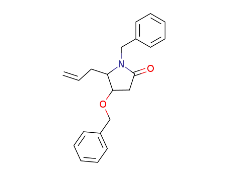 5-Allyl-1-benzyl-4-benzyloxy-pyrrolidin-2-one