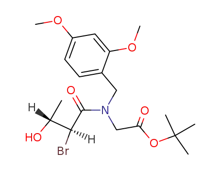 (2S,3R)-N-(2,4-dimethoxybenzyl)-N-(t-butoxycarbonylmethyl)-2-bromo-3-hydroxybutyramide