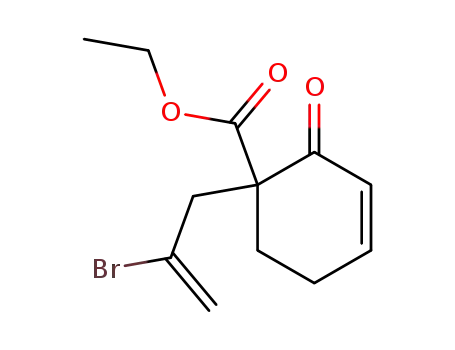 ethyl 1-(2-bromo-2-propenyl)-2-oxo-3-cyclohexenecarboxylate