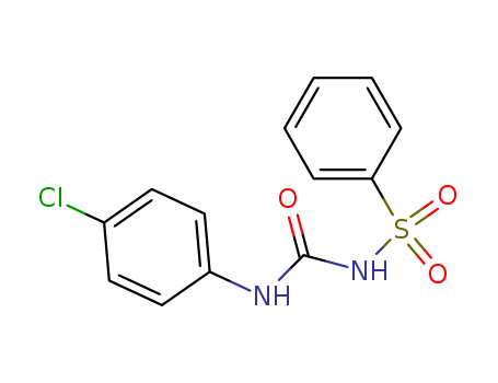 Benzenesulfonamide,N-[[(4-chlorophenyl)amino]carbonyl]-