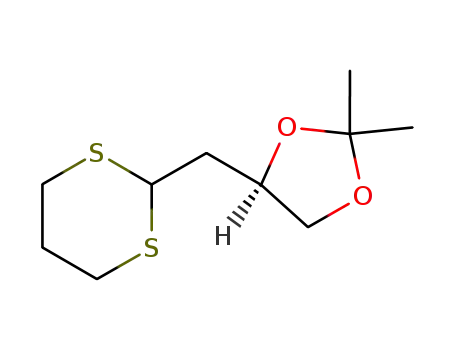 (R)-4-[1,3]Dithian-2-ylmethyl-2,2-dimethyl-[1,3]dioxolane
