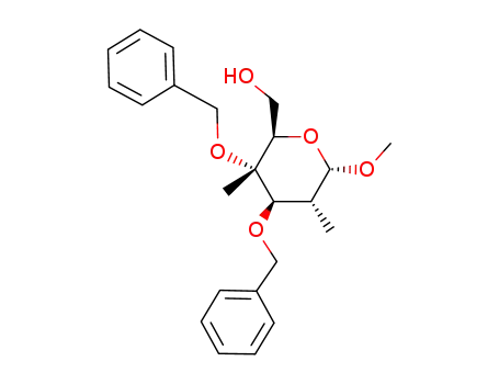 methyl-2-desoxy-2,4-di-C-methyl-3,4-di-O-benzyl-α-D-glucopyranoside