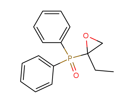 2-(Diphenyl-phosphinoyl)-2-ethyl-oxirane