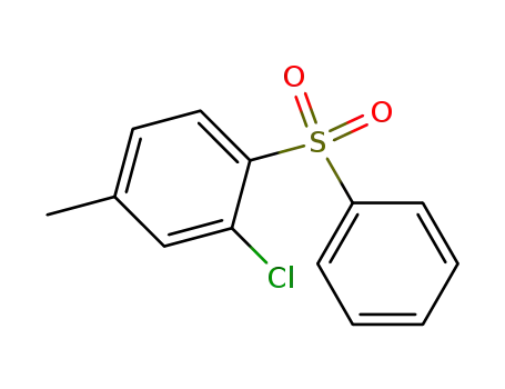 3-chloro-1-methyl-4-(phenylsulfonyl)benzene