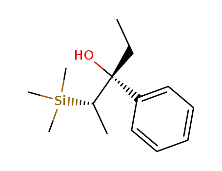 (2S,3R)-3-Phenyl-2-trimethylsilanyl-pentan-3-ol