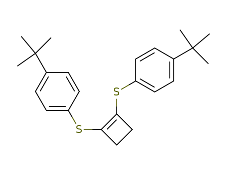 1,2-bis(p-tert-butylphenylthio)cyclobutene