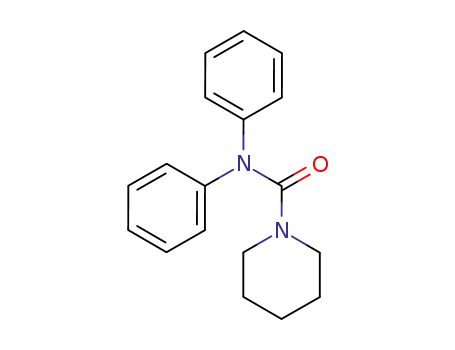 Molecular Structure of 75534-73-5 (N,N-diphenylpiperidine-1-carboxamide)