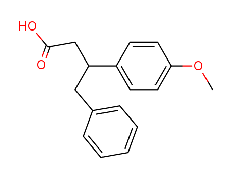 Benzenebutanoic acid, b-(4-methoxyphenyl)-