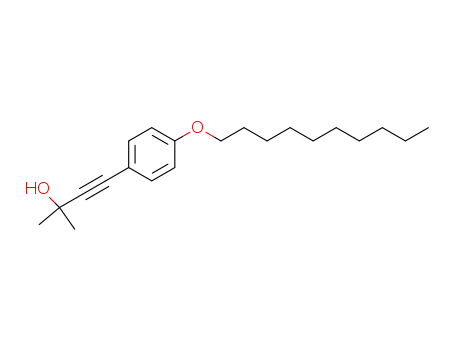 4-[4-(Decyloxy)phenyl]-2-methylbut-3-YN-2-OL