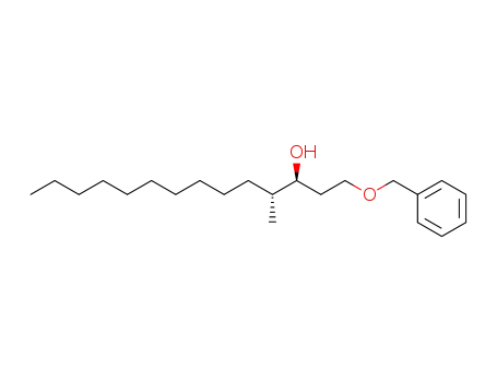 (3RS,4SR)-1-(benzyloxy)-3-hydroxy-4-methyltetradecane
