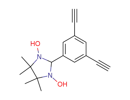 2-(3,5-diethynylphenyl)-1,3-dihydroxy-4,4,5,5-tetramethylimidazolidine