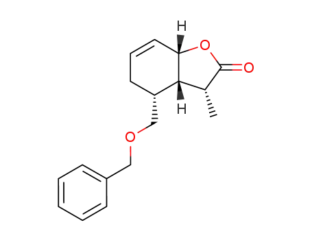 (3R,3aS,4R,7aS)-4-Benzyloxymethyl-3-methyl-3a,4,5,7a-tetrahydro-3H-benzofuran-2-one
