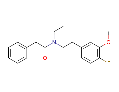 N-ethyl-N-(phenylacetyl)-2-(4-fluoro-3-methoxyphenyl)ethylamine