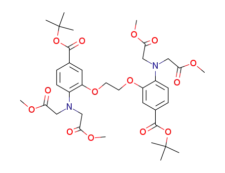 1,2-Bis<2-<bis<(methoxycarbonyl)methyl>amino>-5-(tert-butoxycarbonyl)phenoxy>ethane